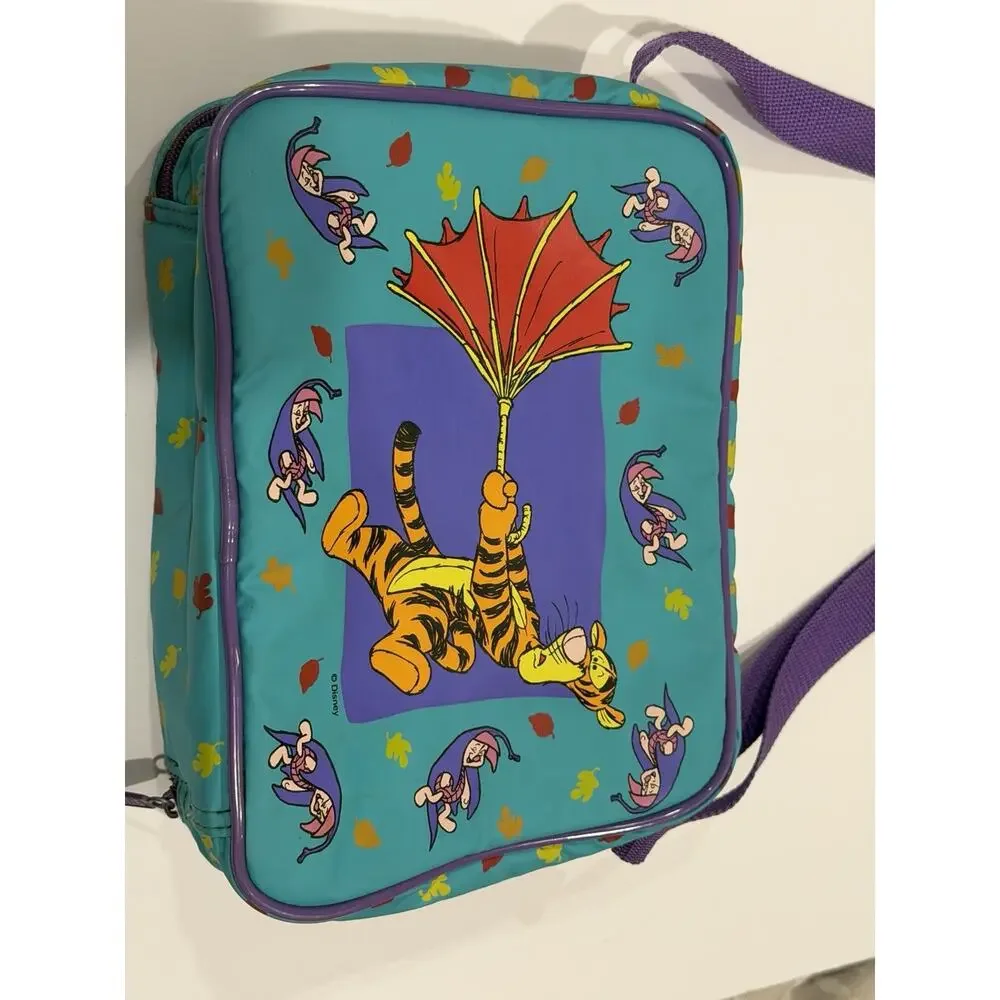 Disney Winnie The Pooh Thermos Brand Vinyl Lunch Bag 1995